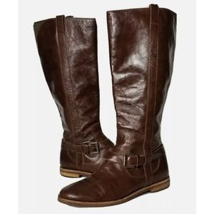Cole Hann NikeAir Sole Leather Tall Riding Boots